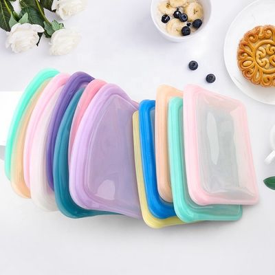 800 ml χωρίς BPA Επαναχρησιμοποιήσιμη και πρακτική σιλικόνη για αποθήκευση τροφίμων φιλικής προς το περιβάλλον